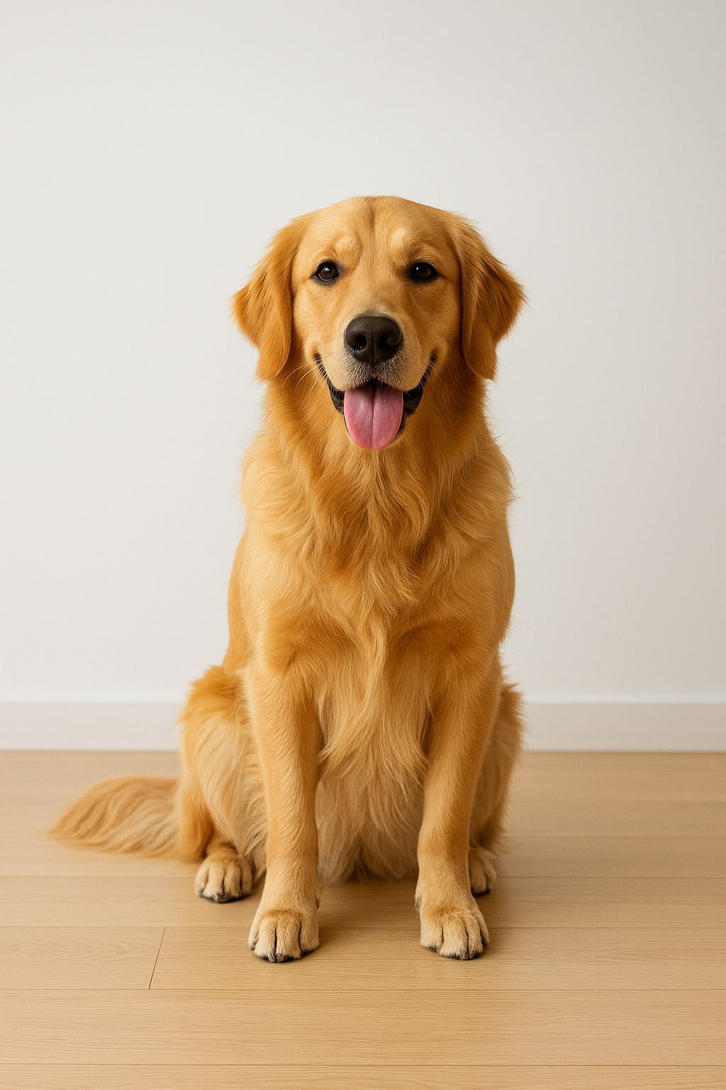Happy dog enjoying Pawstiq treats